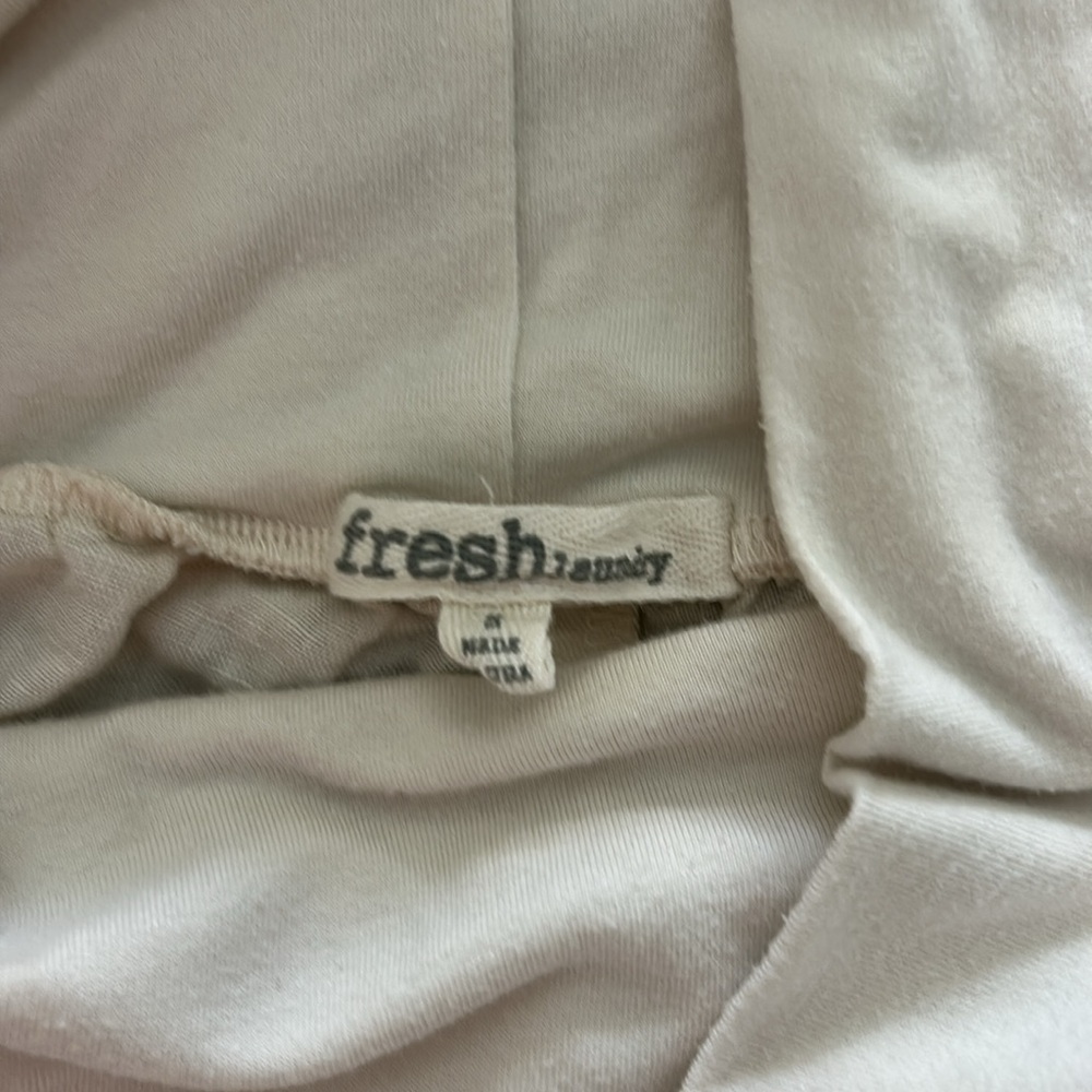 Fresh Laundry Linen Foldover Shorts - Cream - Picture 3 of 4